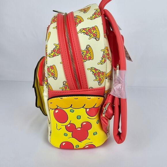 Loungefly Disney Parks Eats Collection Pizza Mickey Mouse Mini Backpack 2024 main image 5